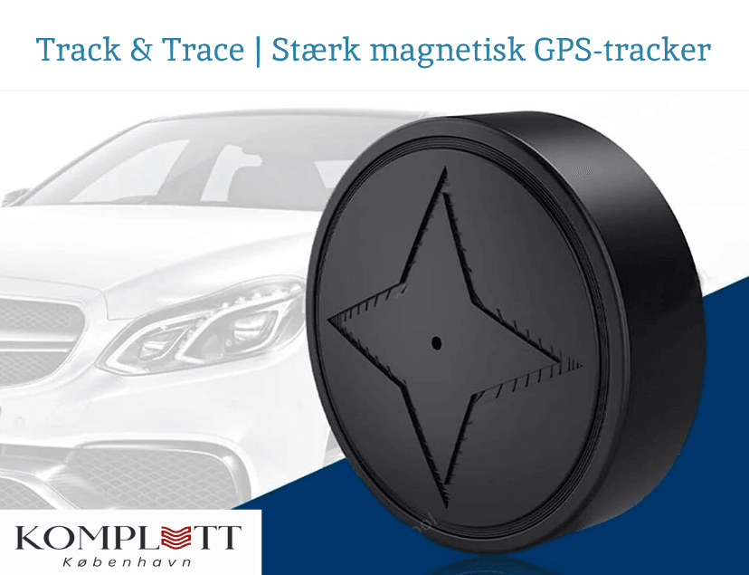 Track & Trace | Traceur GPS magnétique puissant - KOMPLETT