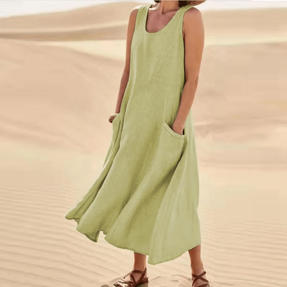 Mel | Robe Élégance Lin Coton