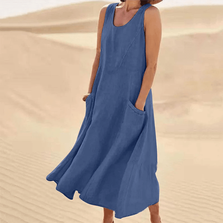 Mel | Robe Élégance Lin Coton