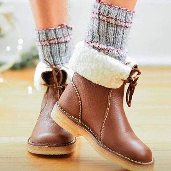 Woolen Oasis | Bottes imperméables avec doublure en laine - KOMPLETT