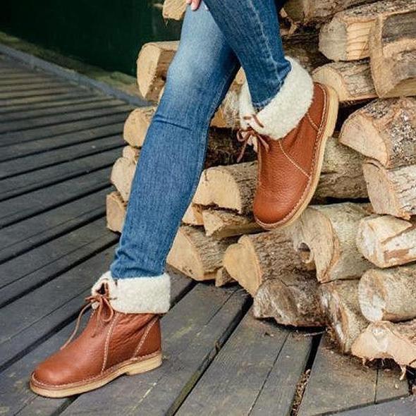 Woolen Oasis | Bottes imperméables avec doublure en laine - KOMPLETT