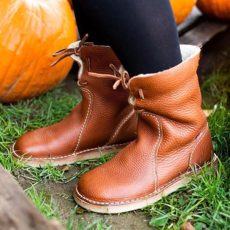 Woolen Oasis | Bottes imperméables avec doublure en laine - KOMPLETT