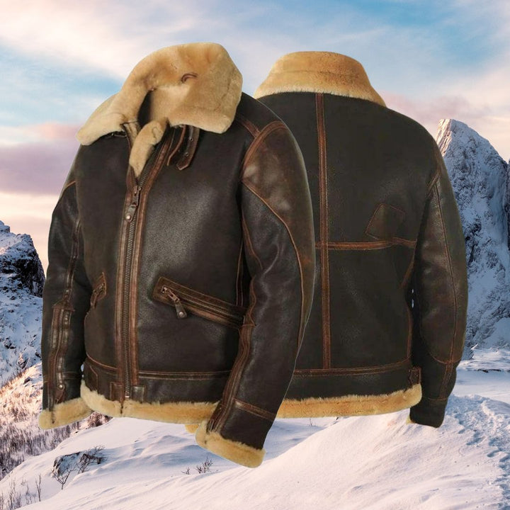 FrostFlyer™ | Veste d'aviateur Premium