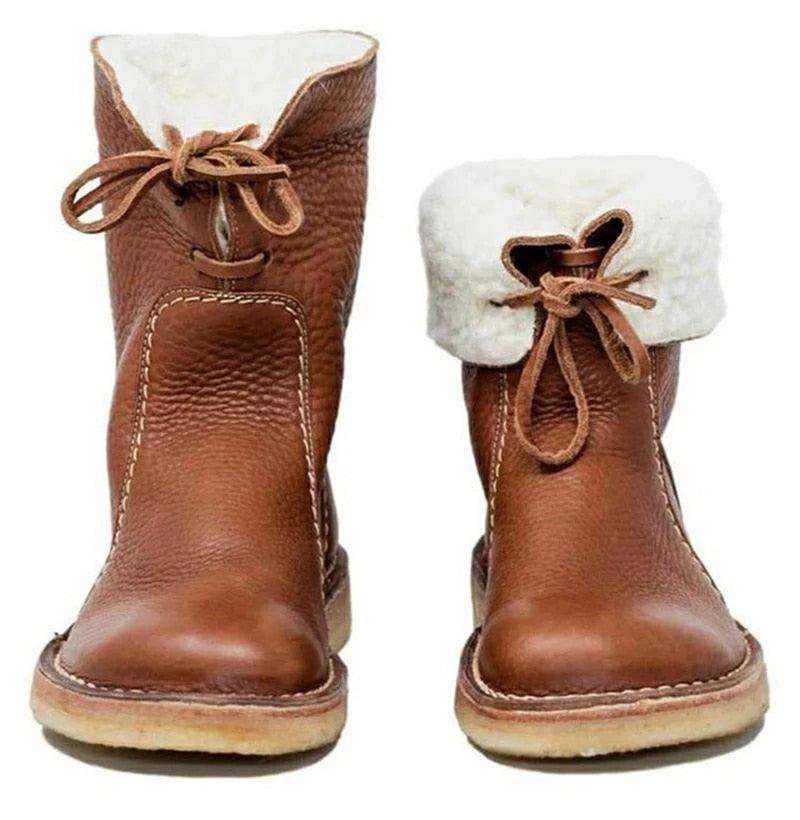 Woolen Oasis | Bottes imperméables avec doublure en laine - KOMPLETT